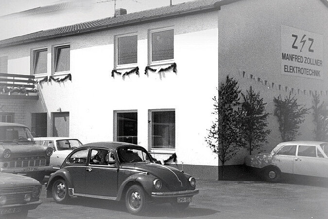 Elektrogeschäft Manfred Zollner Elektrotechnik Zandt 1965