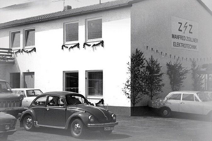 Elektrogeschäft Manfred Zollner Elektrotechnik Zandt 1965