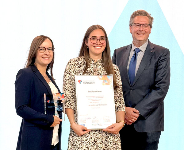 Doppelte Auszeichnung beim Dualissimo 2025, Gewinnerin Annalena Wieser