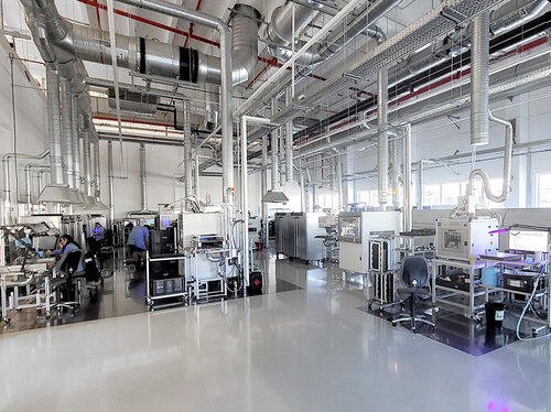 Produktionshalle in Ungarn 