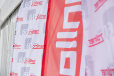 Beachflags, in verschieden Arten mit dem Zollner Logo bedruckt 